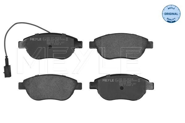 Brake Pad Set, disc brake (025 237 0919/W)