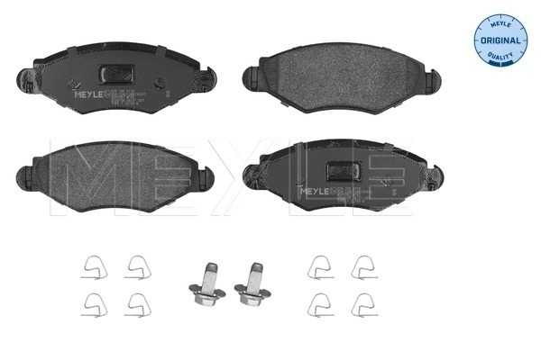 Brake Pad Set, disc brake (025 235 9718)