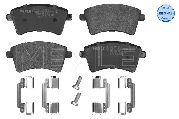 Brake Pad Set, disc brake (025 246 9318)