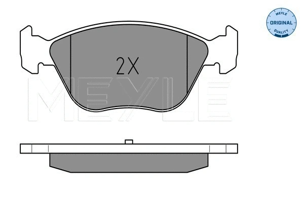 Brake Pad Set, disc brake (025 216 3619/W)