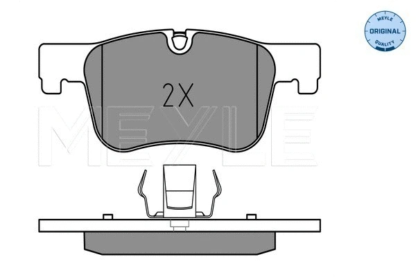 Brake Pad Set, disc brake (025 255 0618)
