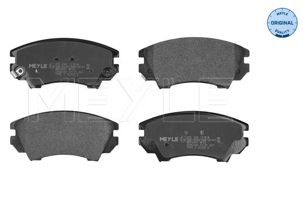 Brake Pad Set, disc brake (025 244 1219/W)