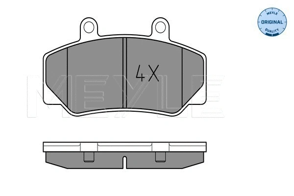 Brake Pad Set, disc brake (025 212 3316)