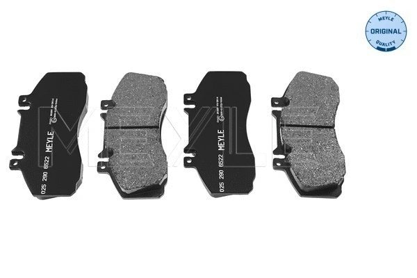 Brake Pad Set, disc brake (025 290 6522)