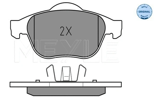 Brake Pad Set, disc brake (025 232 4818)