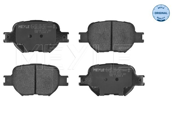 Brake Pad Set, disc brake (025 235 2617)