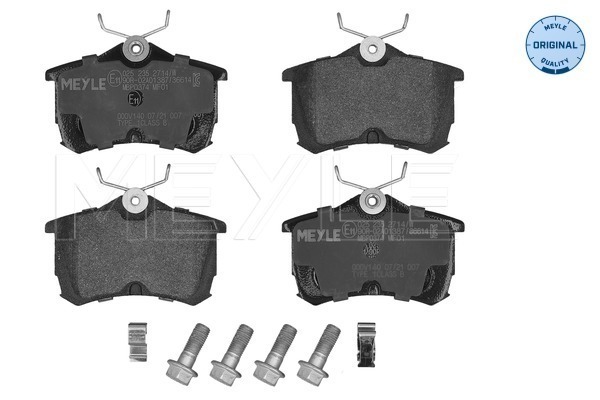 Brake Pad Set, disc brake (025 235 2714/W)
