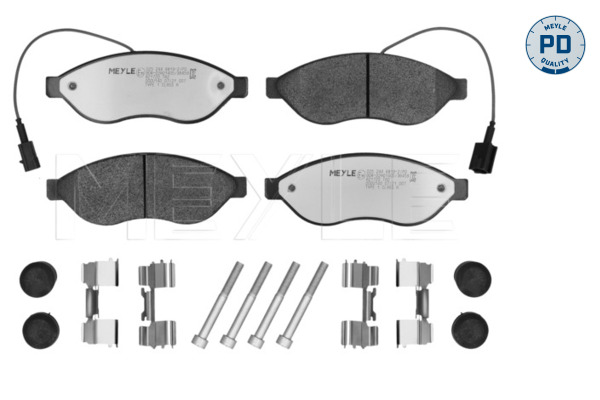 Brake Pad Set, disc brake (025 244 6819-2/PD)