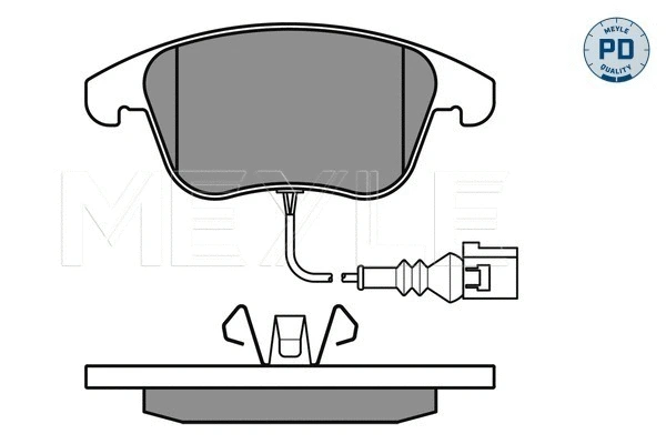 Brake Pad Set, disc brake (025 243 3219/PD)