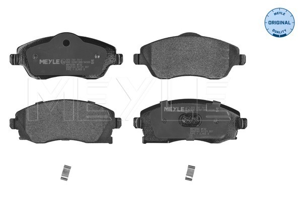 Brake Pad Set, disc brake (025 232 2517)