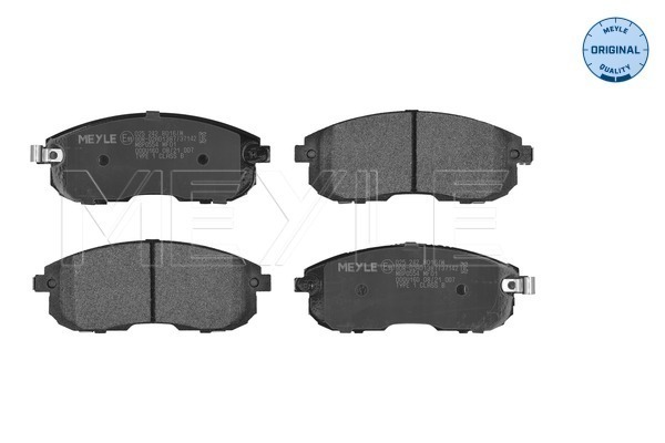 Brake Pad Set, disc brake (025 242 8016/W)