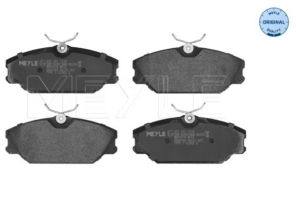 Brake Pad Set, disc brake (025 231 7218)