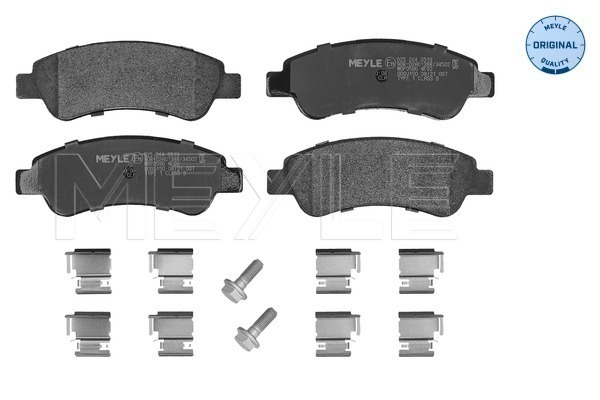 Brake Pad Set, disc brake (025 244 6519)