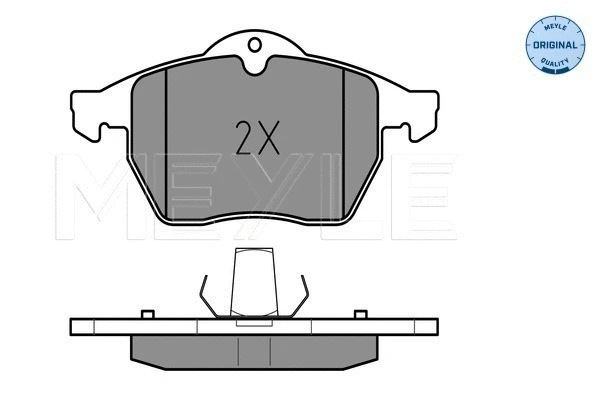 Brake Pad Set, disc brake (025 218 2919)