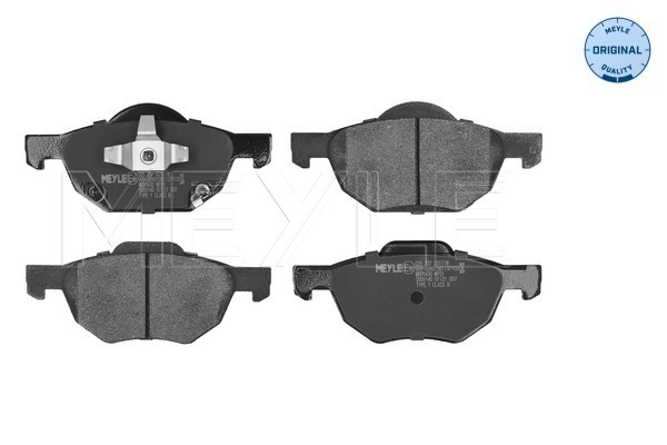 Brake Pad Set, disc brake (025 237 2017/W)
