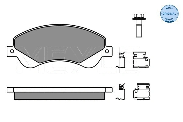 Brake Pad Set, disc brake (025 244 8518/W)
