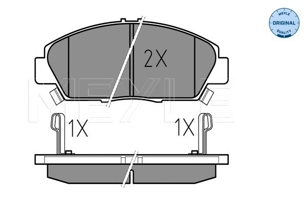 Brake Pad Set, disc brake (025 218 7918/W)