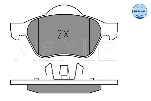Brake Pad Set, disc brake (025 232 1518)
