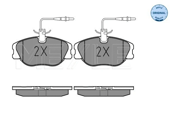 Brake Pad Set, disc brake (025 218 0119/W)