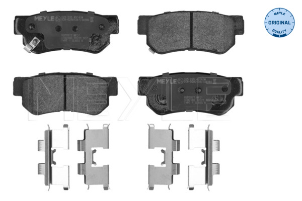 Brake Pad Set, disc brake (025 235 4314/W)