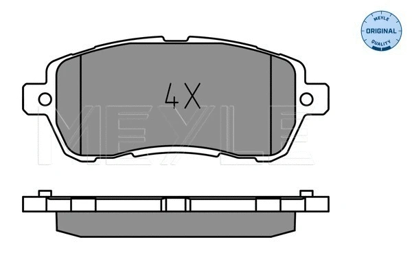Brake Pad Set, disc brake (025 221 9117)