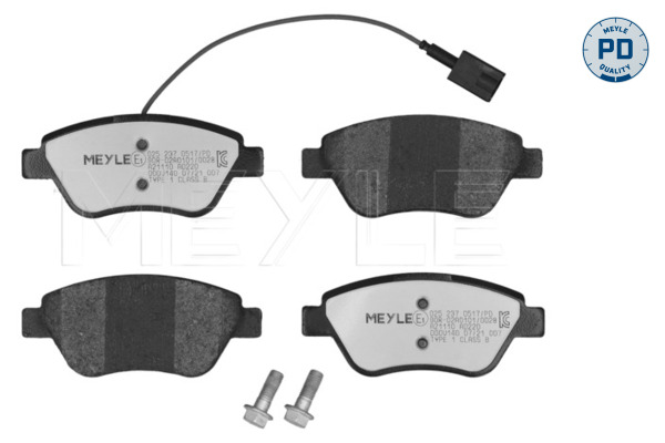 Brake Pad Set, disc brake (025 237 0517/PD)