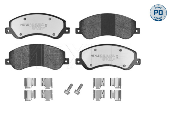 Brake Pad Set, disc brake (025 244 8418/PD)