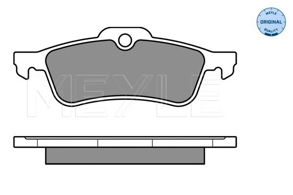 Brake Pad Set, disc brake (025 245 7415/W)