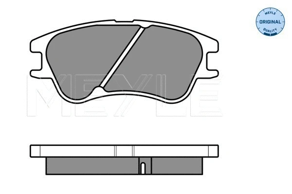 Brake Pad Set, disc brake (025 242 7713/W)