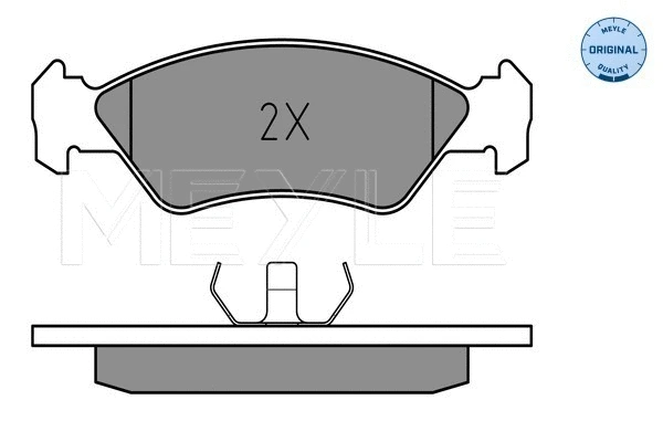 Brake Pad Set, disc brake (025 212 0217)