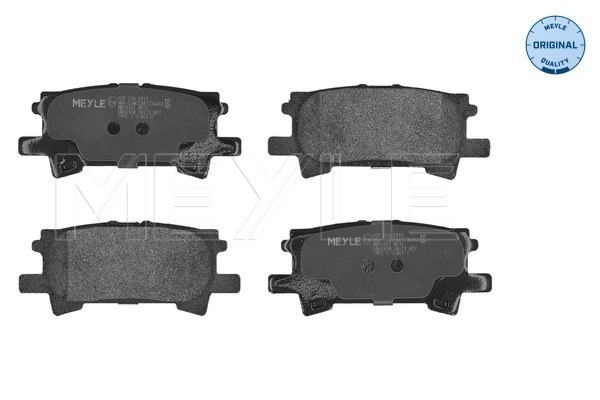 Brake Pad Set, disc brake (025 239 6715)