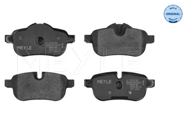 Brake Pad Set, disc brake (025 245 5918)