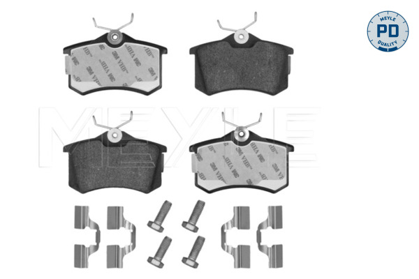Brake Pad Set, disc brake (025 209 6115/PD)
