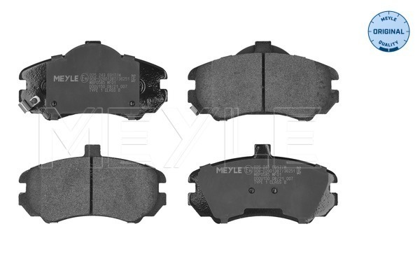 Brake Pad Set, disc brake (025 243 6917/W)