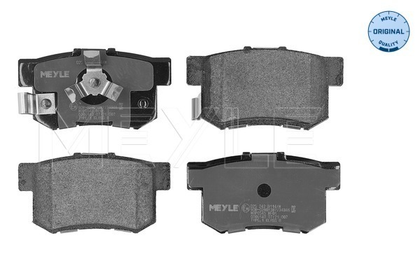 Brake Pad Set, disc brake (025 242 3114/W)