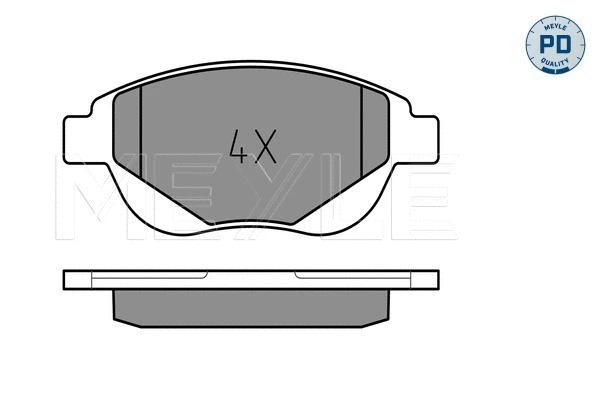 Brake Pad Set, disc brake (025 250 9419/PD)