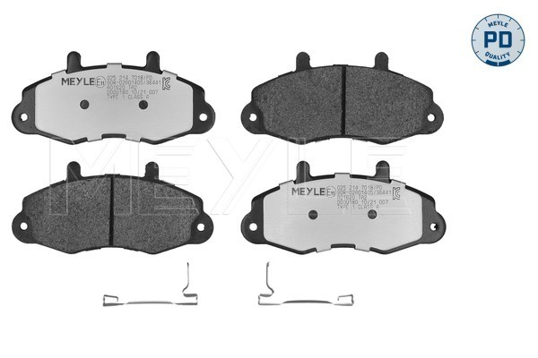 Brake Pad Set, disc brake (025 214 7018/PD)