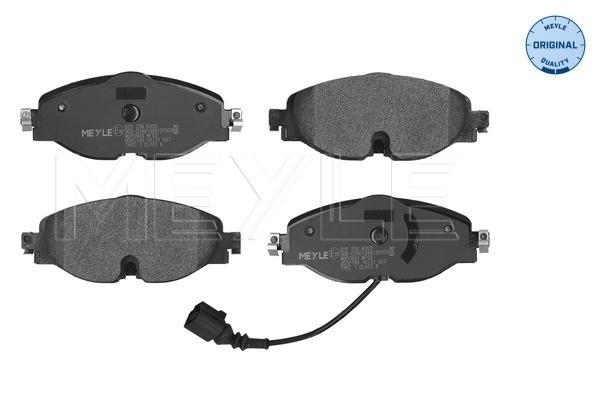 Brake Pad Set, disc brake (025 256 8320)