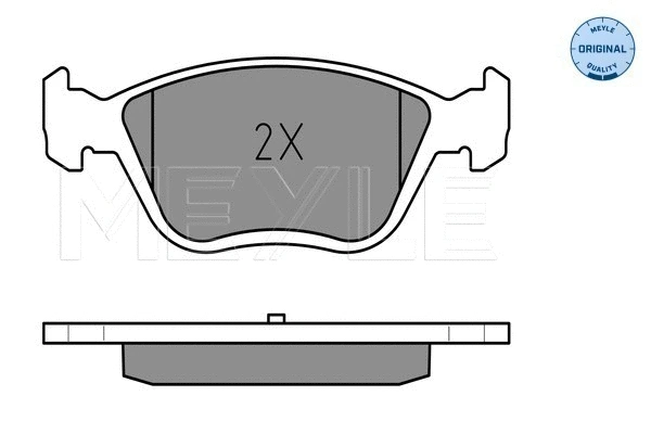Brake Pad Set, disc brake (025 232 8919/W)