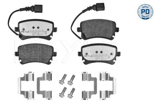 Brake Pad Set, disc brake (025 233 2617-1/PD)