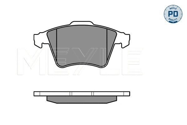 Brake Pad Set, disc brake (025 237 4919/PD)