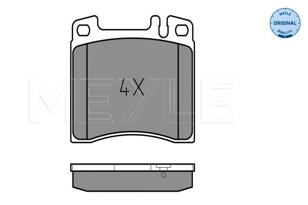 Brake Pad Set, disc brake (025 213 0418)