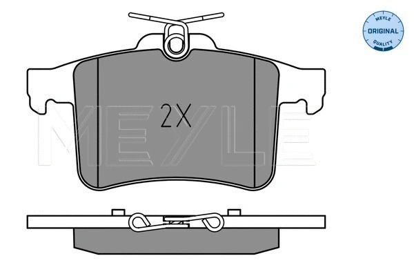 Brake Pad Set, disc brake (025 251 1416)
