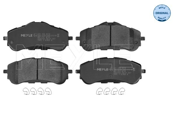Brake Pad Set, disc brake (025 258 9518)