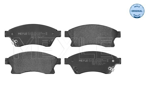 Brake Pad Set, disc brake (025 250 3118/W)