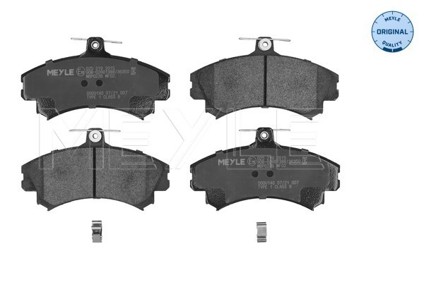 Brake Pad Set, disc brake (025 219 2015)