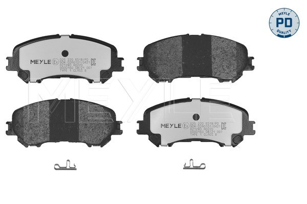 Brake Pad Set, disc brake (025 220 6518/PD)