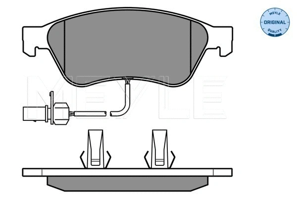 Brake Pad Set, disc brake (025 238 9620/W)
