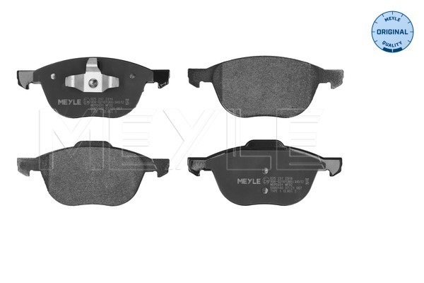 Brake Pad Set, disc brake (025 237 2318)
