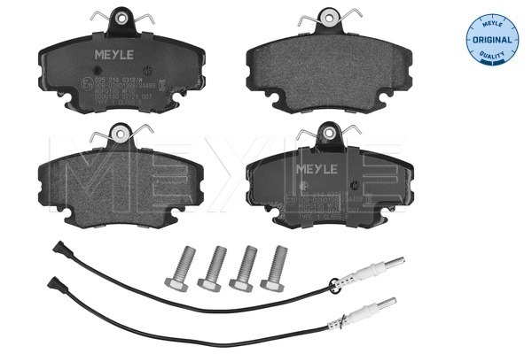 Brake Pad Set, disc brake (025 214 6318/W)